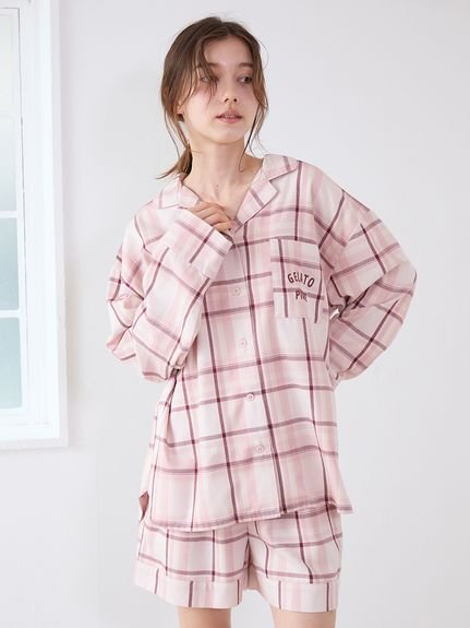 楽天市場】ジェラートピケ チェックパジャマの通販