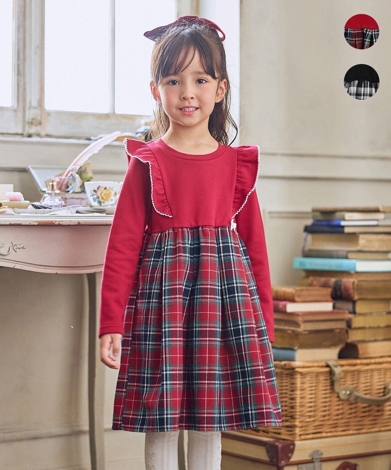 楽天市場】チェック柄（ワンピース｜キッズファッション）：キッズ