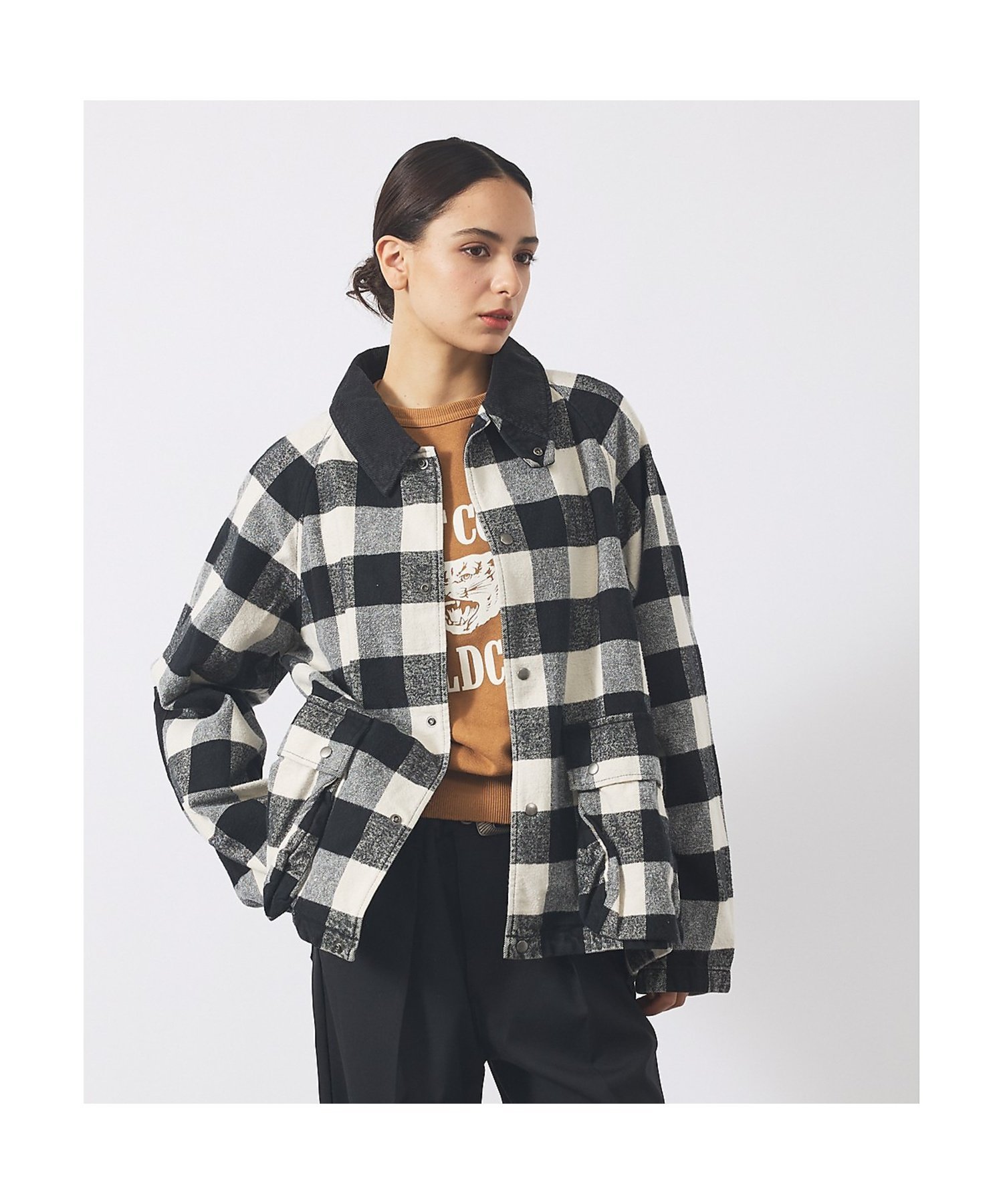 楽天市場】バッファローチェック ジャケット（カラーブラック