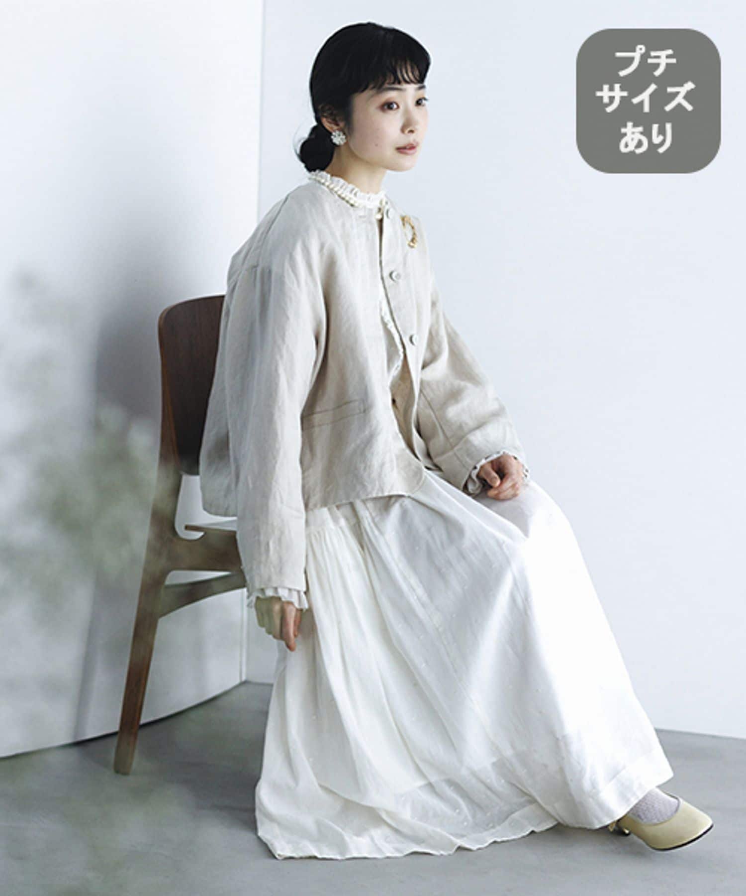 楽天市場】フレンチリネン スカートの通販