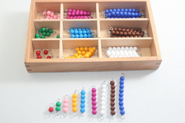 楽天市場】モンテッソーリ 色ビーズの通販