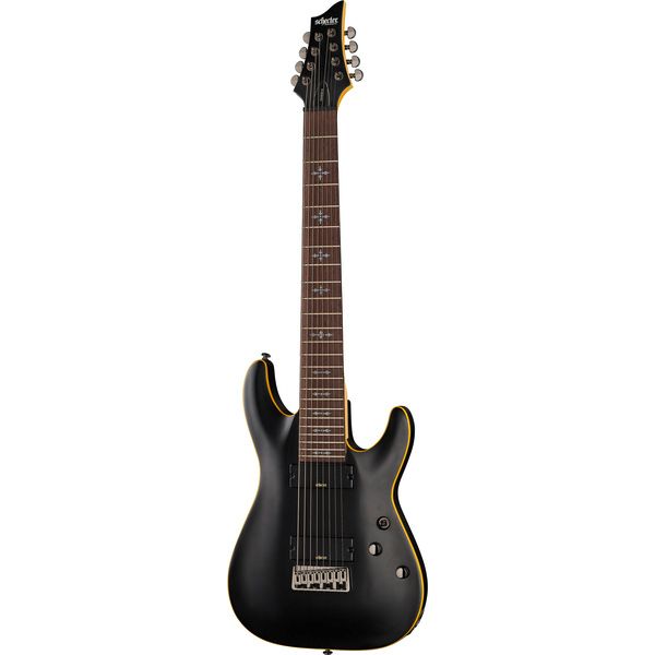 Schecter Demon-8 Aged Black Satin – United States