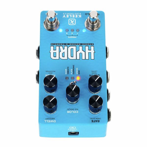 Keeley Hydra Stereo Reverb / Tremolo – United States