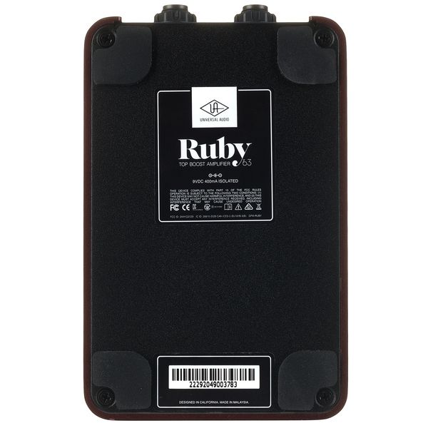 Universal Audio UAFX Ruby '63 – United States
