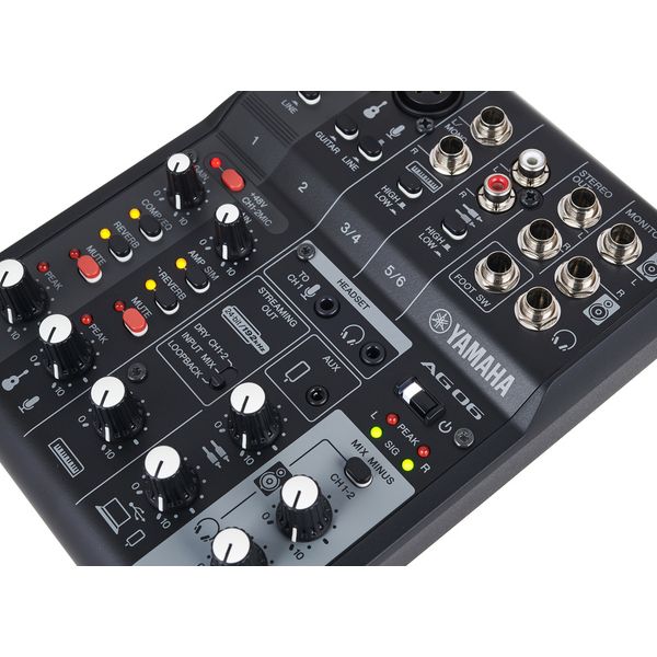 Yamaha AG06 MK2 BK – United States