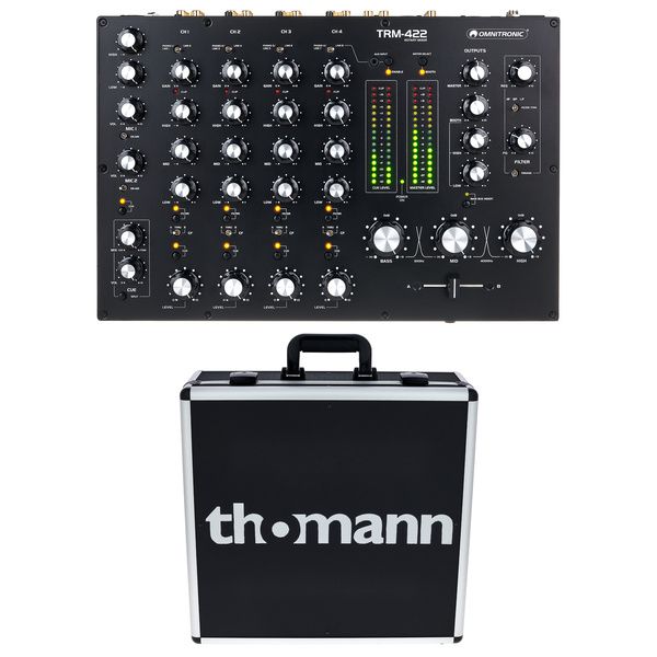 Omnitronic TRM-422 Case Bundle – United States