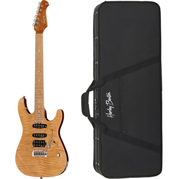 Harley Benton Fusion-III HSS Roasted w/Case – United States