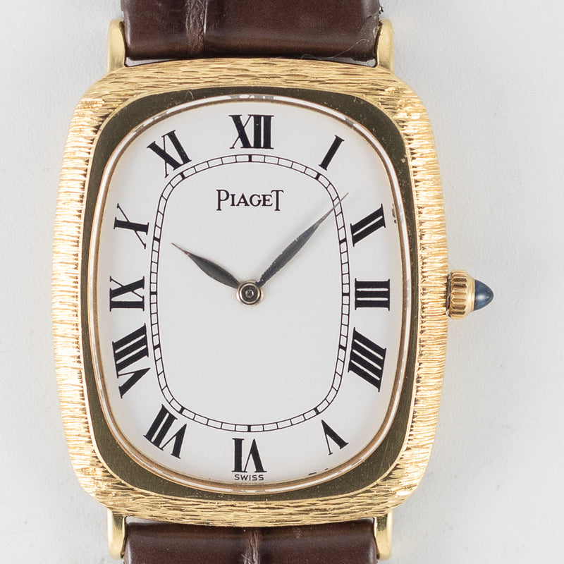 PIAGET Ref.9251 Bark Finish 18K Case – TIMEANAGRAM
