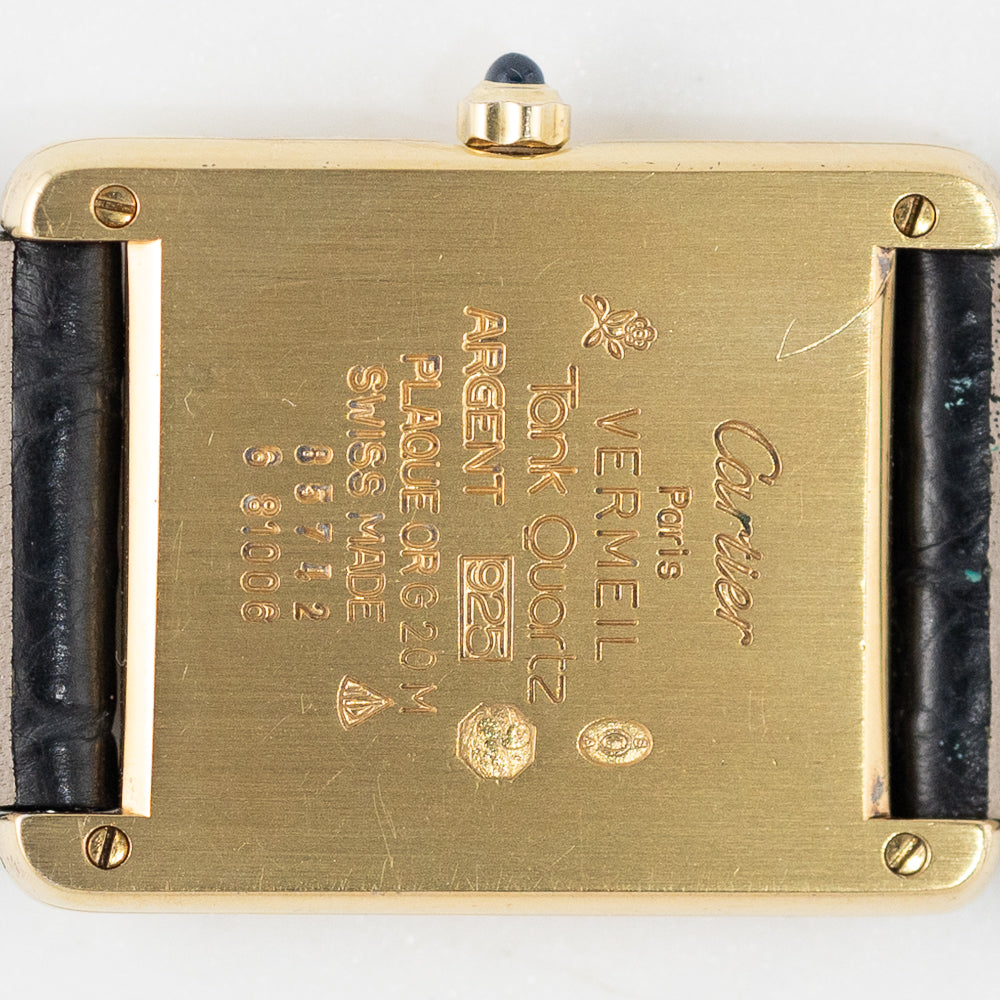 CARTIER LM MUST DE TANK REF.590005 USA LIMITED EDITION – TIMEANAGRAM