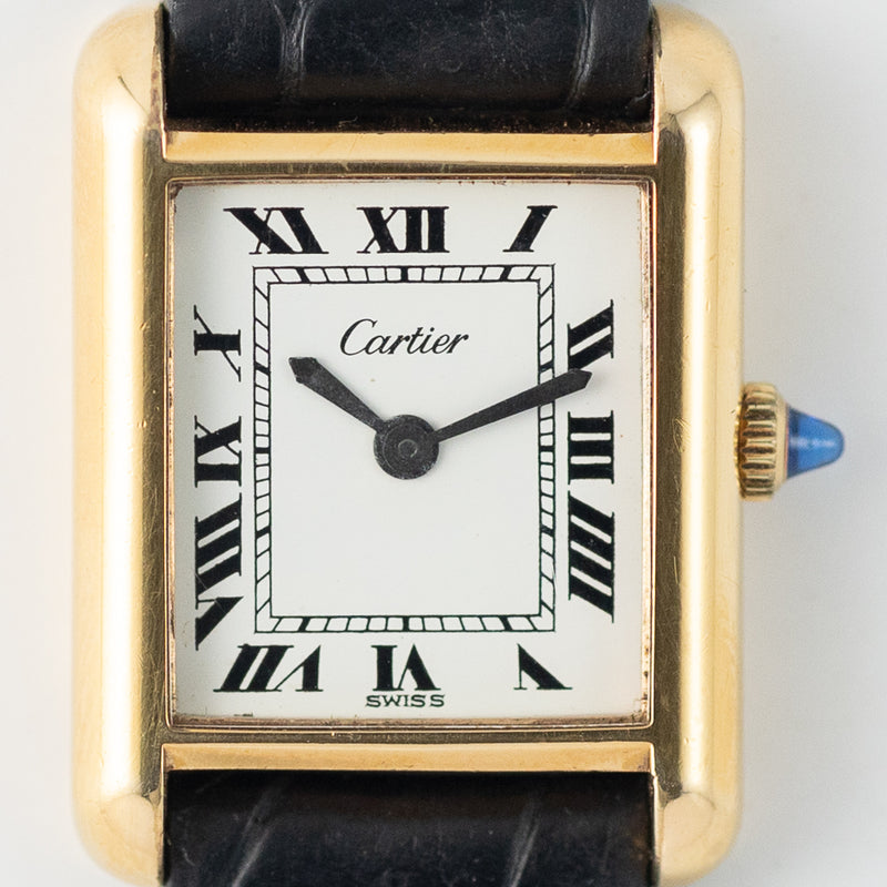 CARTIER SM PRE MUST DE TANK – TIMEANAGRAM