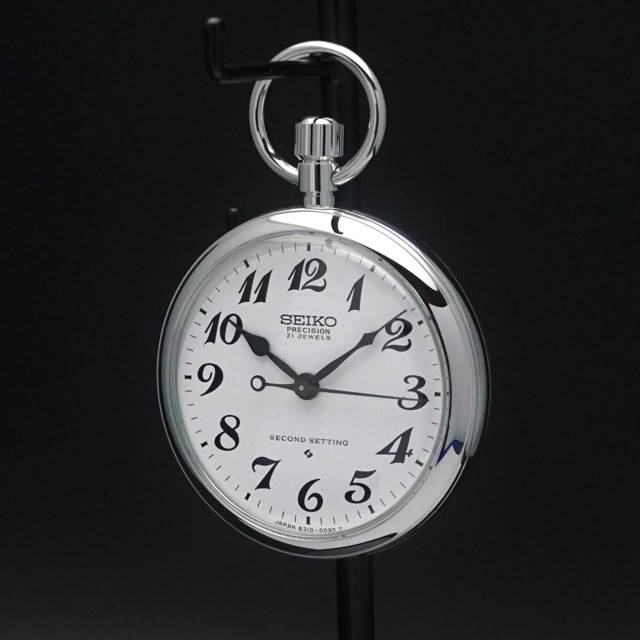 セイコー 鉄道時計 手巻き Cal.6310 懐中時計 デッドストック