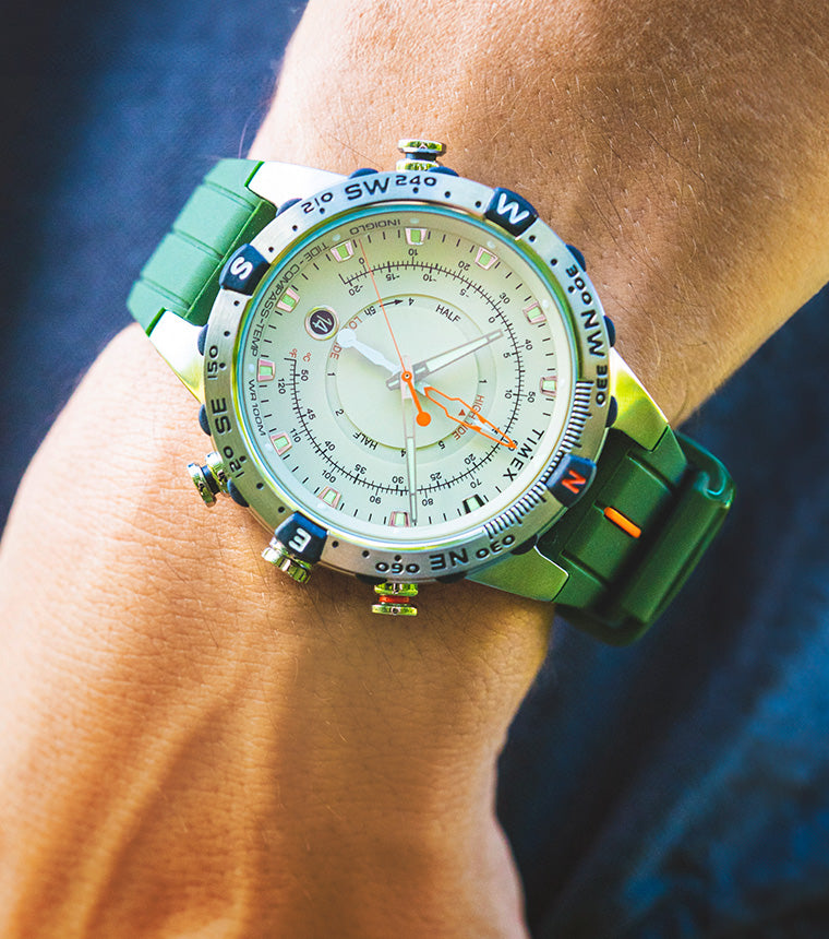 Expedition Tide-Temp-Compass 45mm Silicone Strap Watch - TW2V22200