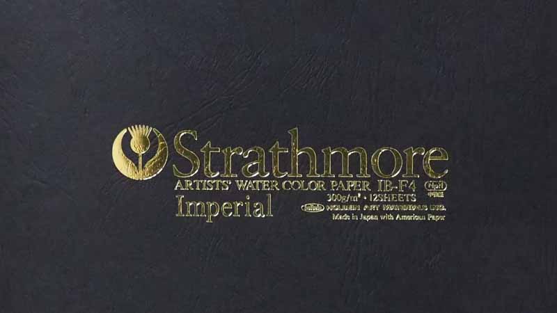 ストラスモアインペリアル水彩紙をレビューしてみます。｜木彫りうさぎ