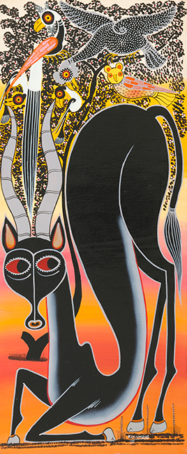 アフリカレイヨウ/鳥 - ティンガティンガオンラインショップ