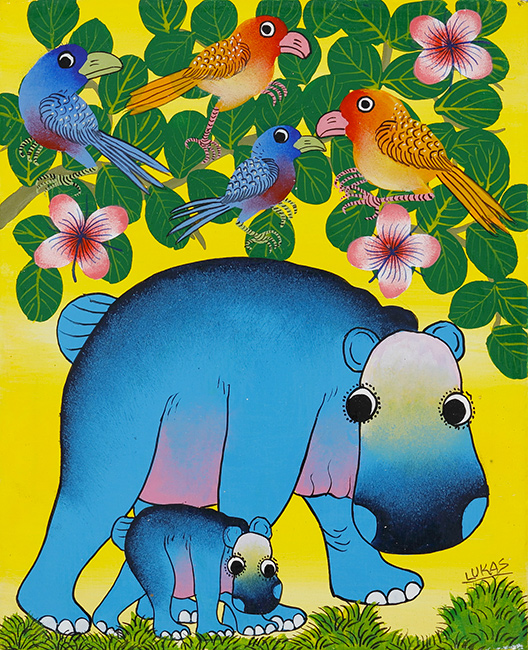 カバ/鳥 - ティンガティンガオンラインショップ