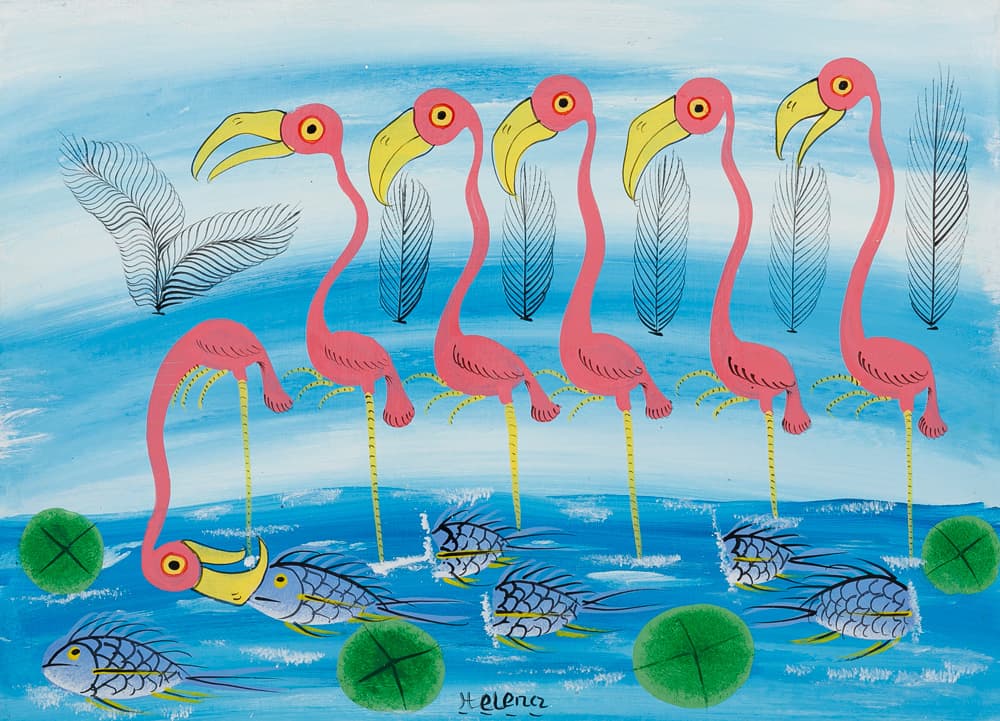 鳥/魚 - ティンガティンガオンラインショップ