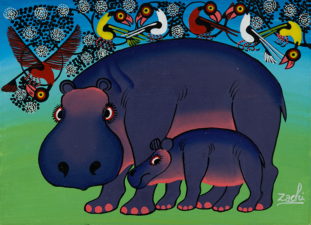 アフリカレイヨウ / 鳥 - ティンガティンガオンラインショップ