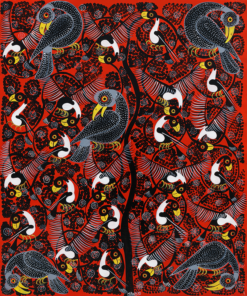 鳥 - ティンガティンガオンラインショップ