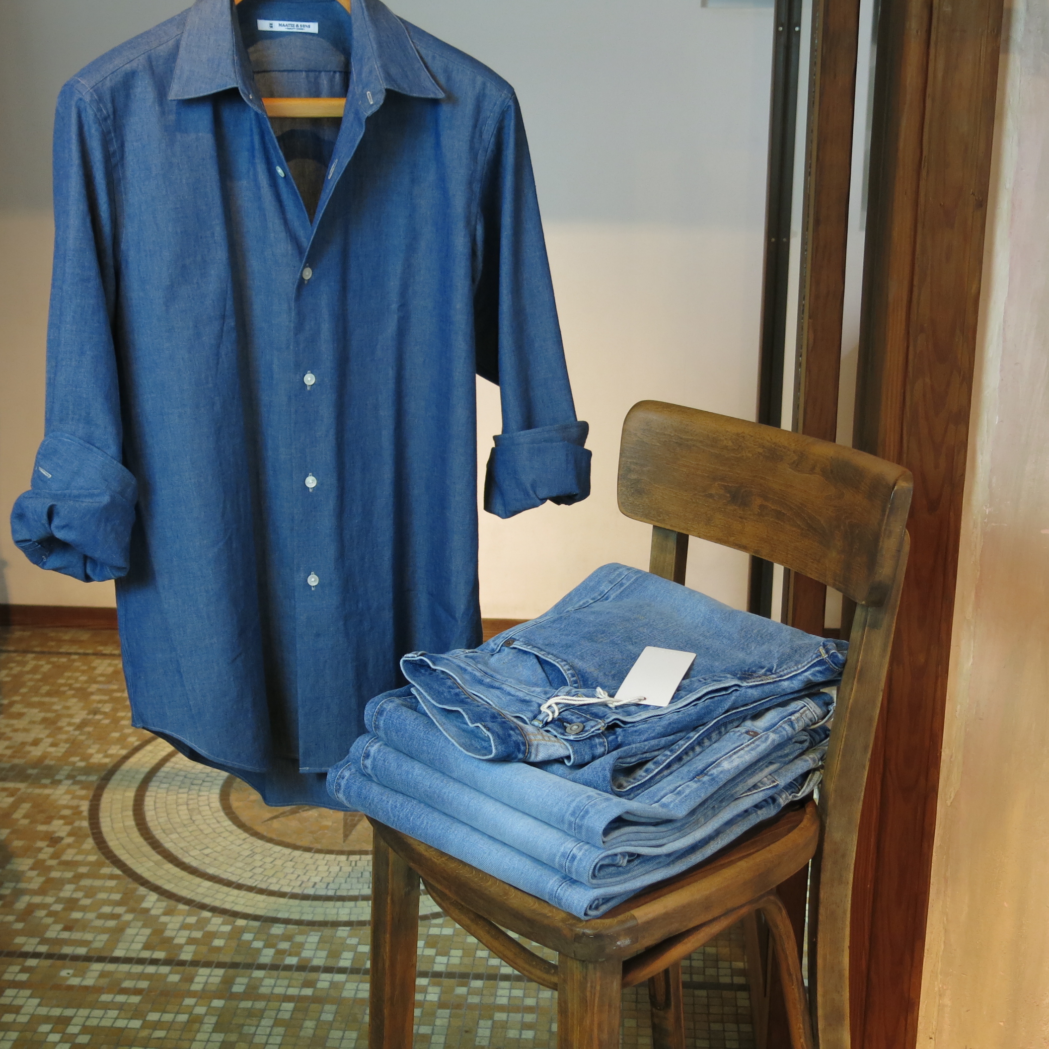 MAATEE&SONS / 5PK DENIM / CHARLES CHAMBRAY | TIBETAN MARKET