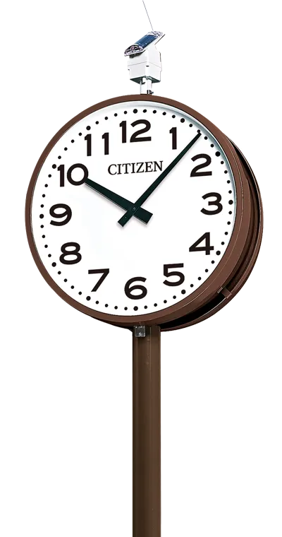 標準電波 環境配慮屋外時計 | シチズンTIC株式会社