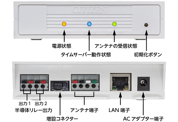 シチズン GPSタイムサーバー TSV-500GP | シチズンTIC株式会社
