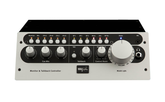 SPL MTC Model 2381 Monitor and Talkback Controller – Tidepool Audio