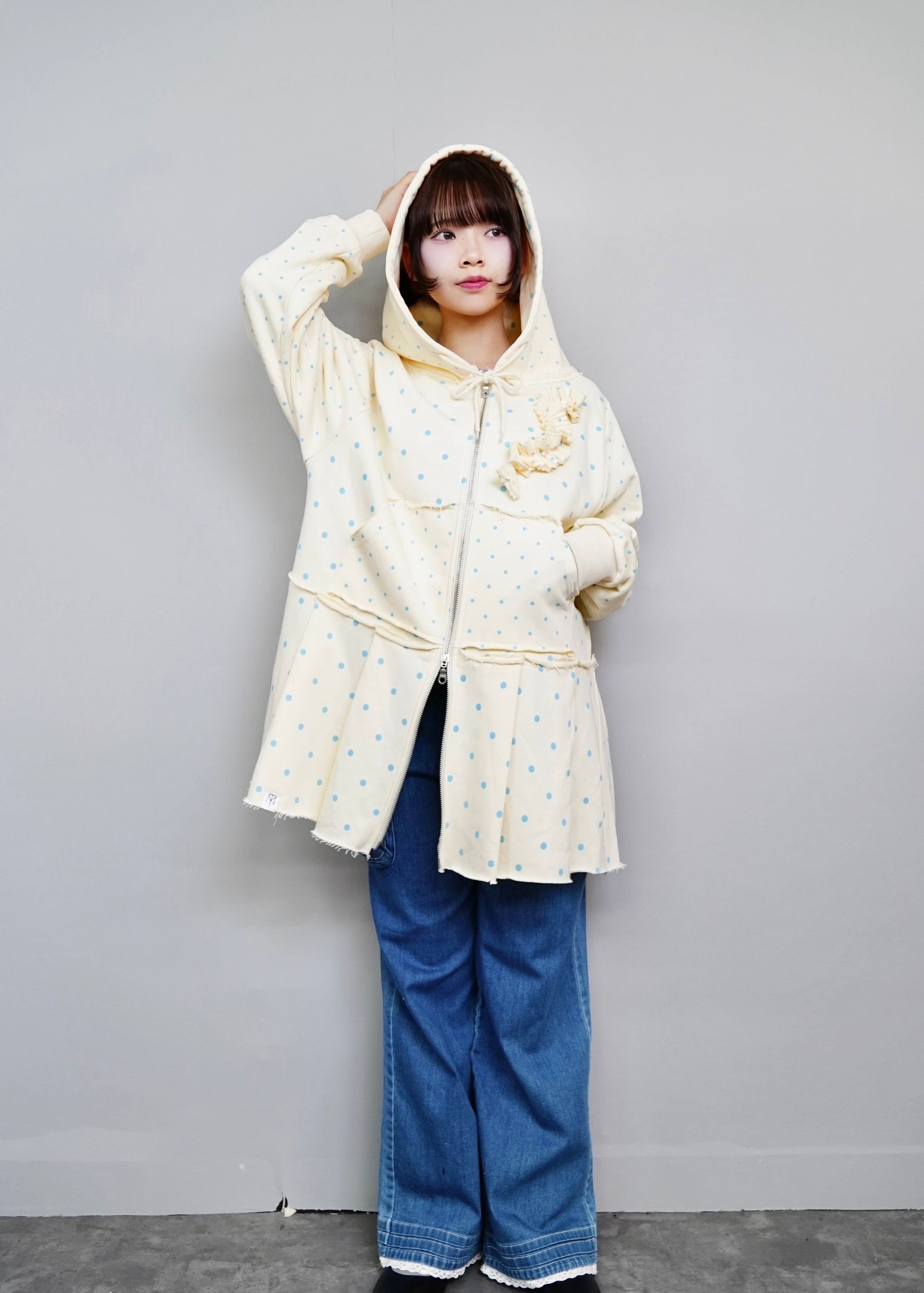 新色&再入荷】double-zip pleated one-piece – Tie.Me