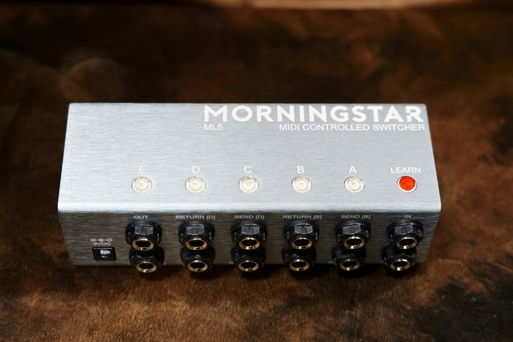 MORNINGSTAR ML5 MIDI Controlled 5 Loop Switcher / ベース専門店