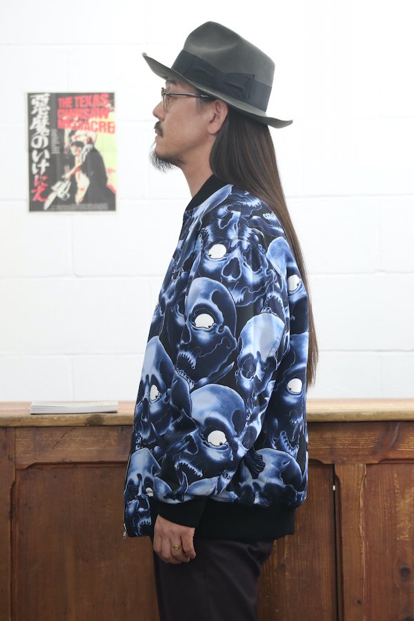 TIGHT / 56 TATTOO STUDIO / SKA JACKET (L-BLUE)