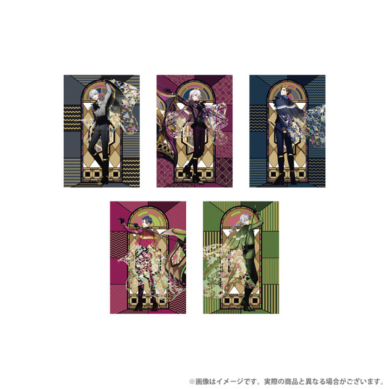 アイドリッシュセブン 7th Anniversary Event 箔押しポストカード(全16