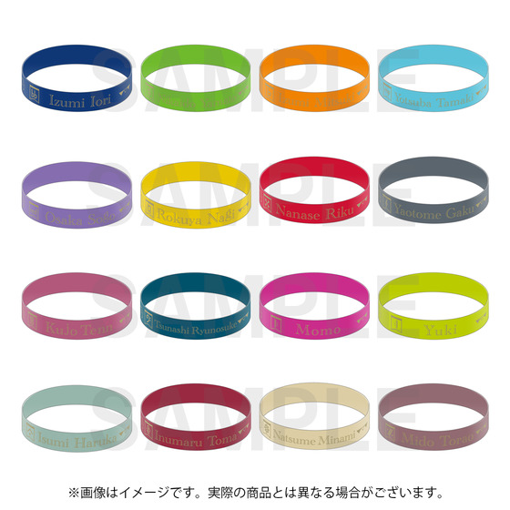 アイドリッシュセブン アイナナEXPO ラバーバンドコレクション（全16種