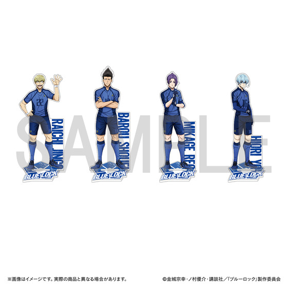 ブルーロック 日本フットボール連合 商品販売部 アクリルスタンド