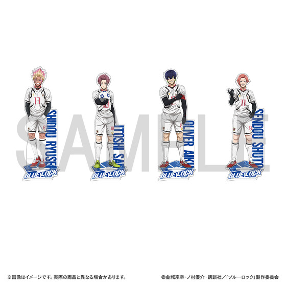 ブルーロック 日本フットボール連合 商品販売部 アクリルスタンド