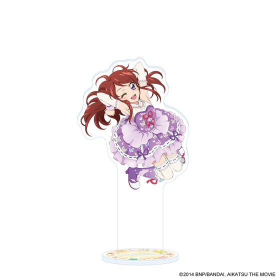劇場版アイカツ！ アクリルスタンド 紫吹蘭 シュガーバタフライコーデ