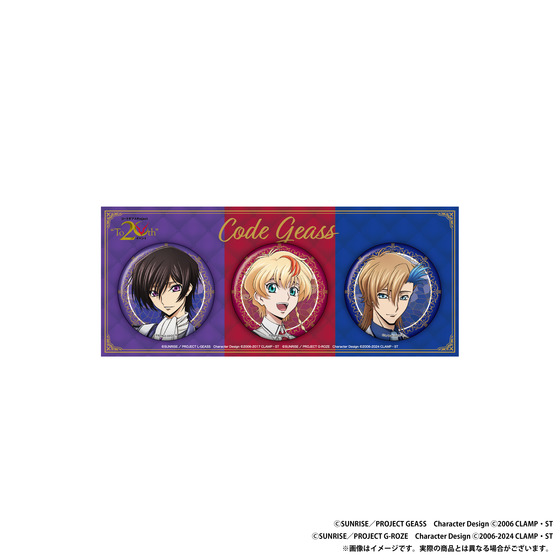 コードギアス Project “To 20th”イベント 缶バッジセット | A-on STORE