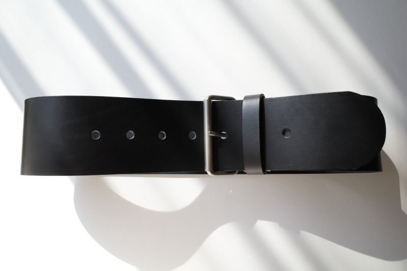 KOOKY ZOO クーキーズー JUVENILE LEATHER BELT ・BLACK - tity