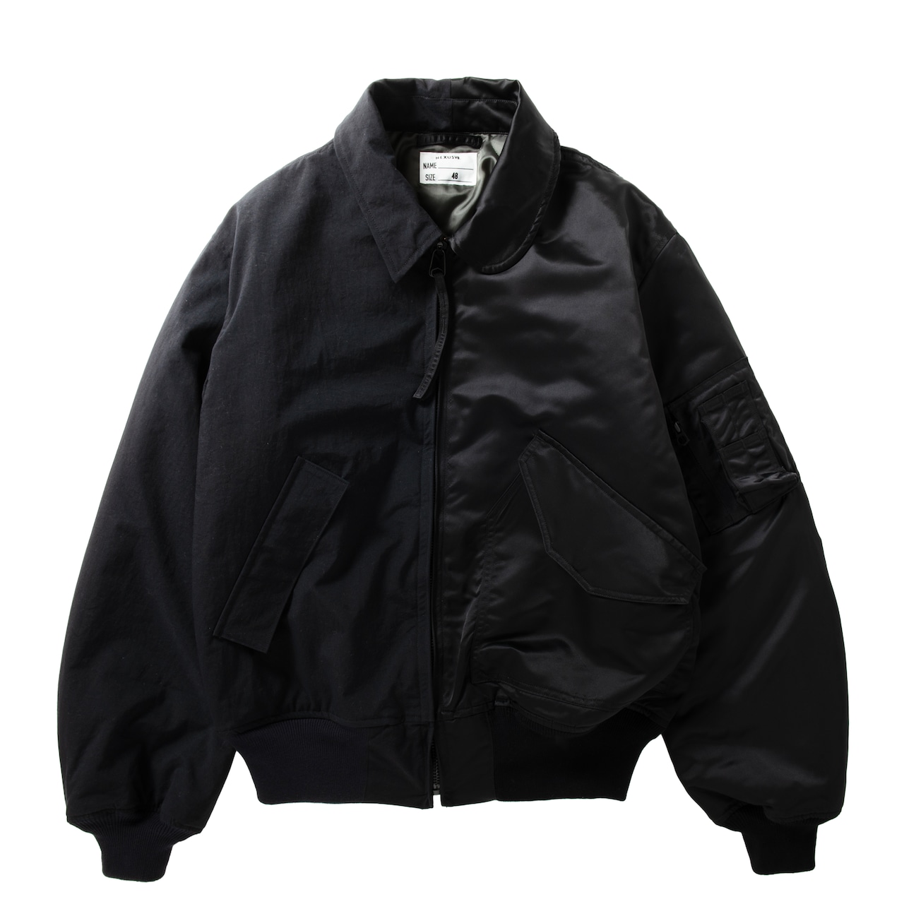 NEXUSVII. JUMBLED FLIGHT JKT・BLACK - tity
