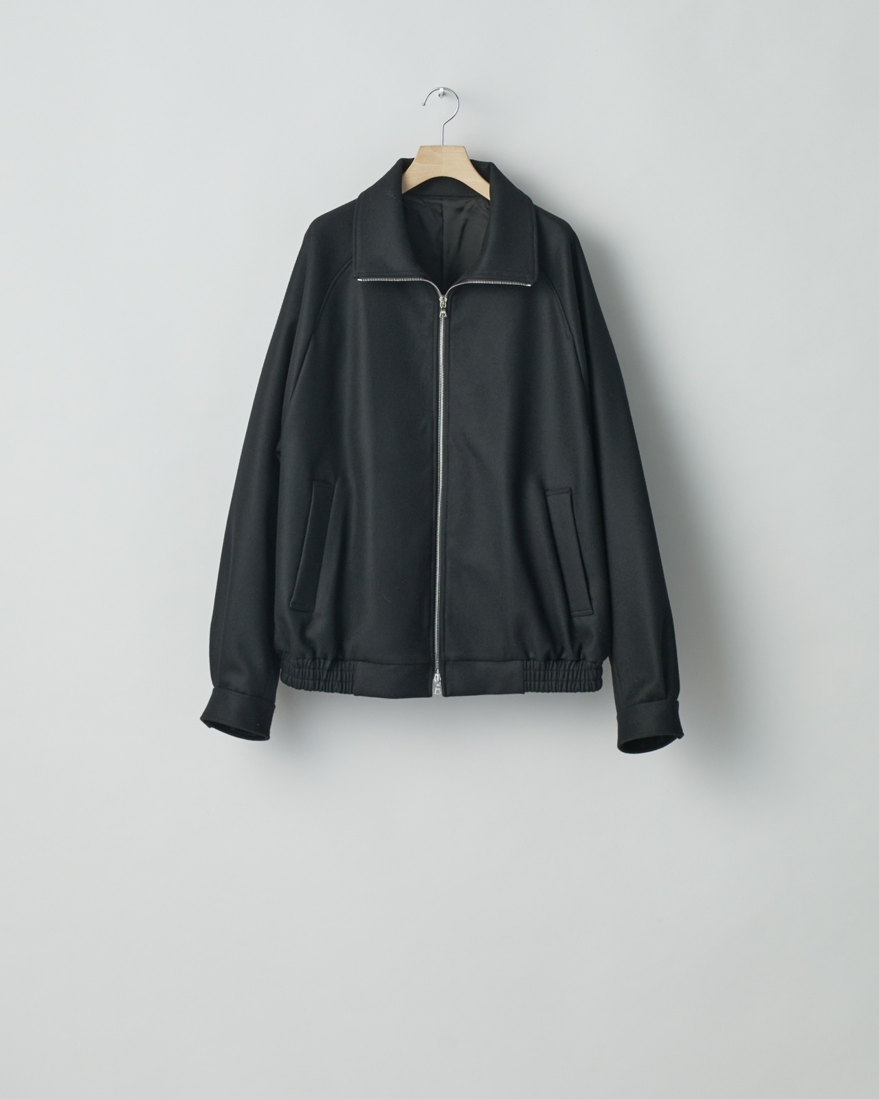 ssstein MELTON ZIP UP BLOUSON・BLACK - tity