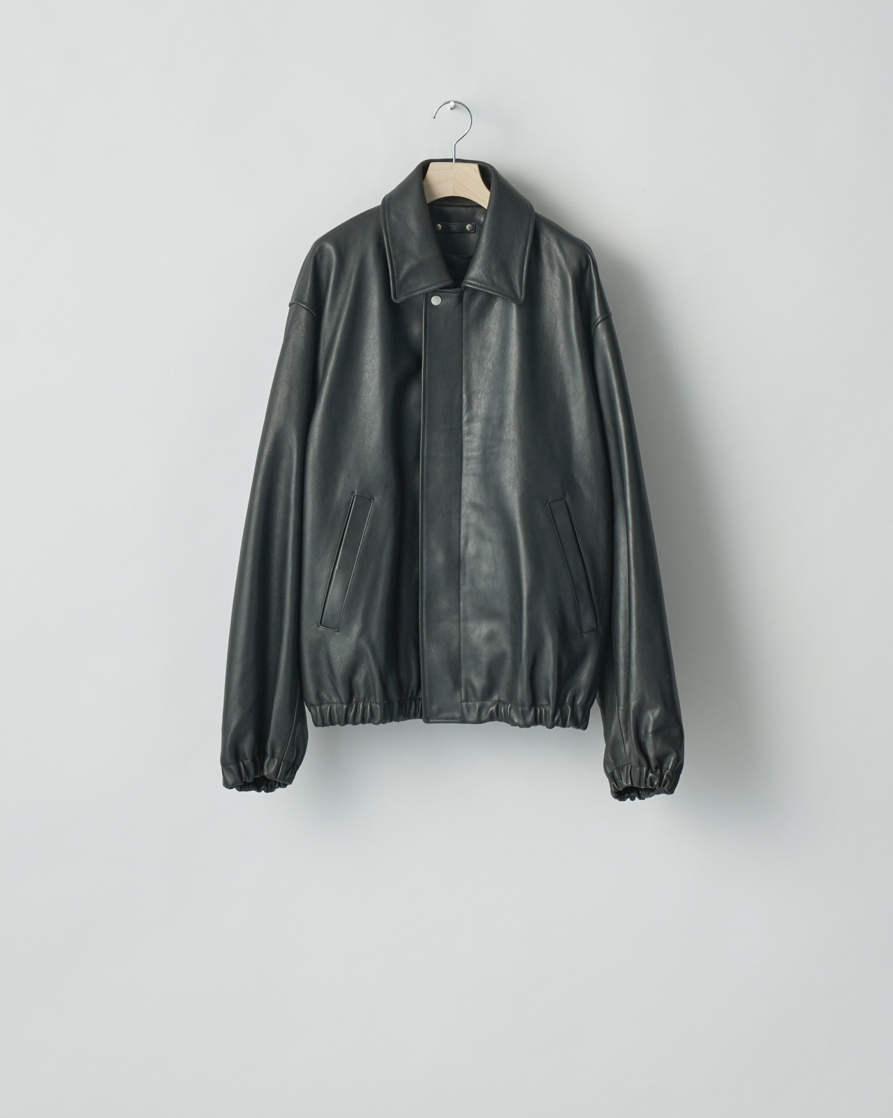 ssstein LEATHER ZIP SHORT JACKET・BLACK - tity
