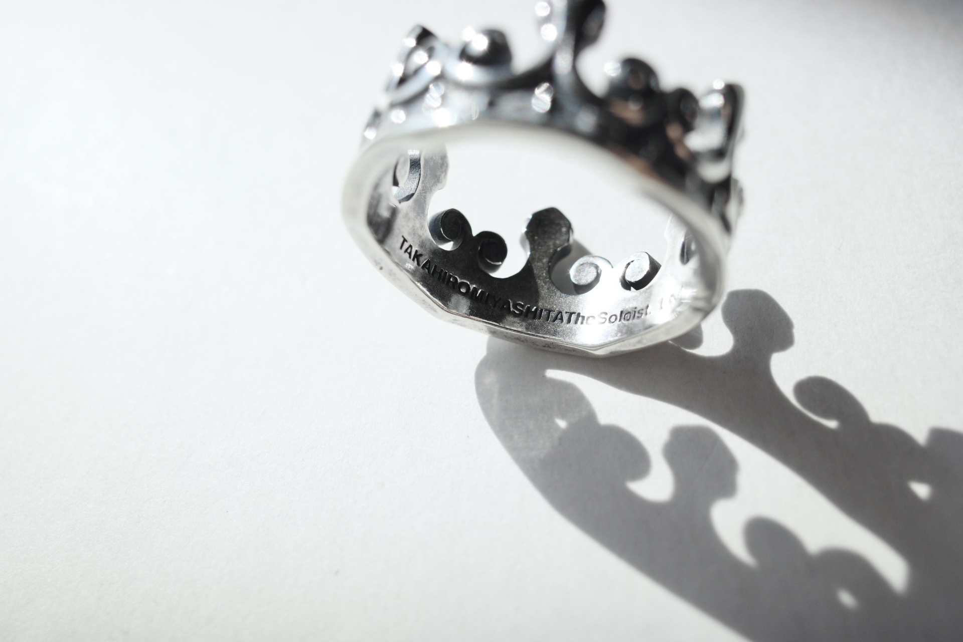 TAKAHIROMIYASHITATheSoloist. crown ring. - tity