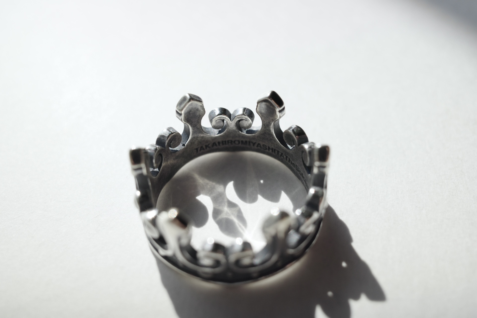 TAKAHIROMIYASHITATheSoloist. crown ring. - tity