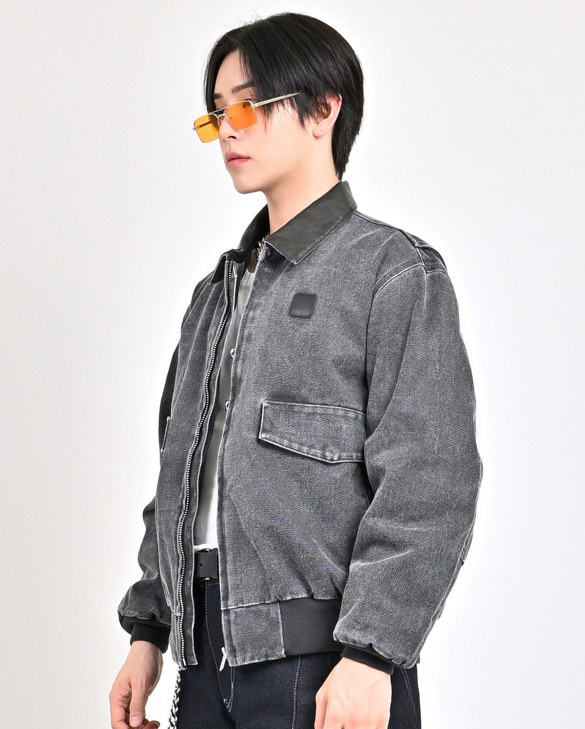 10日以内お届け】 レザーカラーデトロイトジャケット L2139