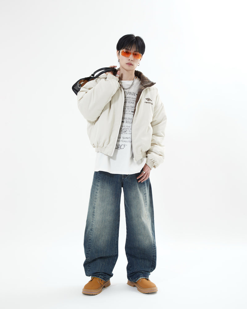 10日以内お届け】リバーシブルチェックアウター L2142