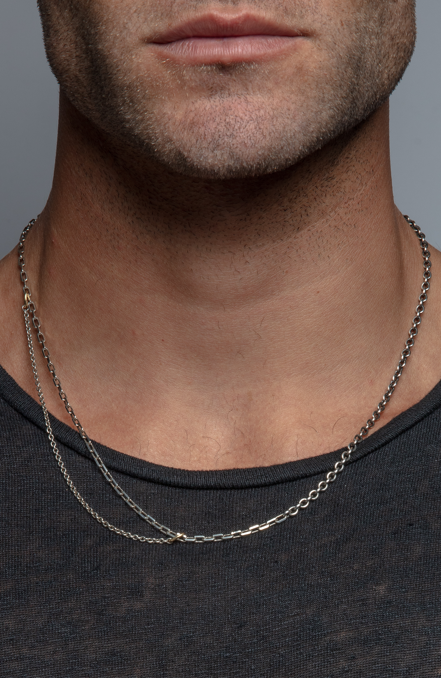 mixed chain necklaces – titleofwork