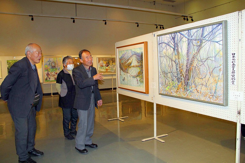 日本水彩画会上田支部展」2023(10日まで・上田市の上田創造館） | 東信