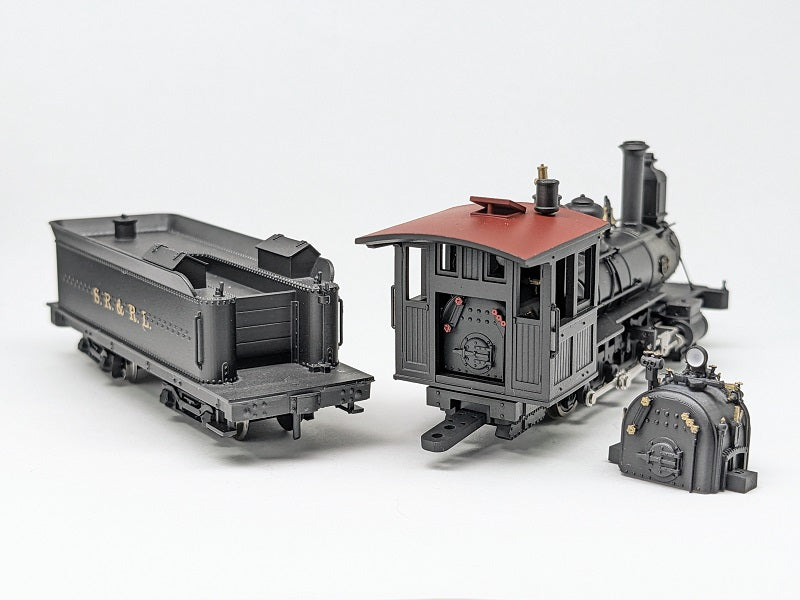 1341 HOn30 Sandy River RR #2, Baldwin2-6-0W/T, RTR drive chassis