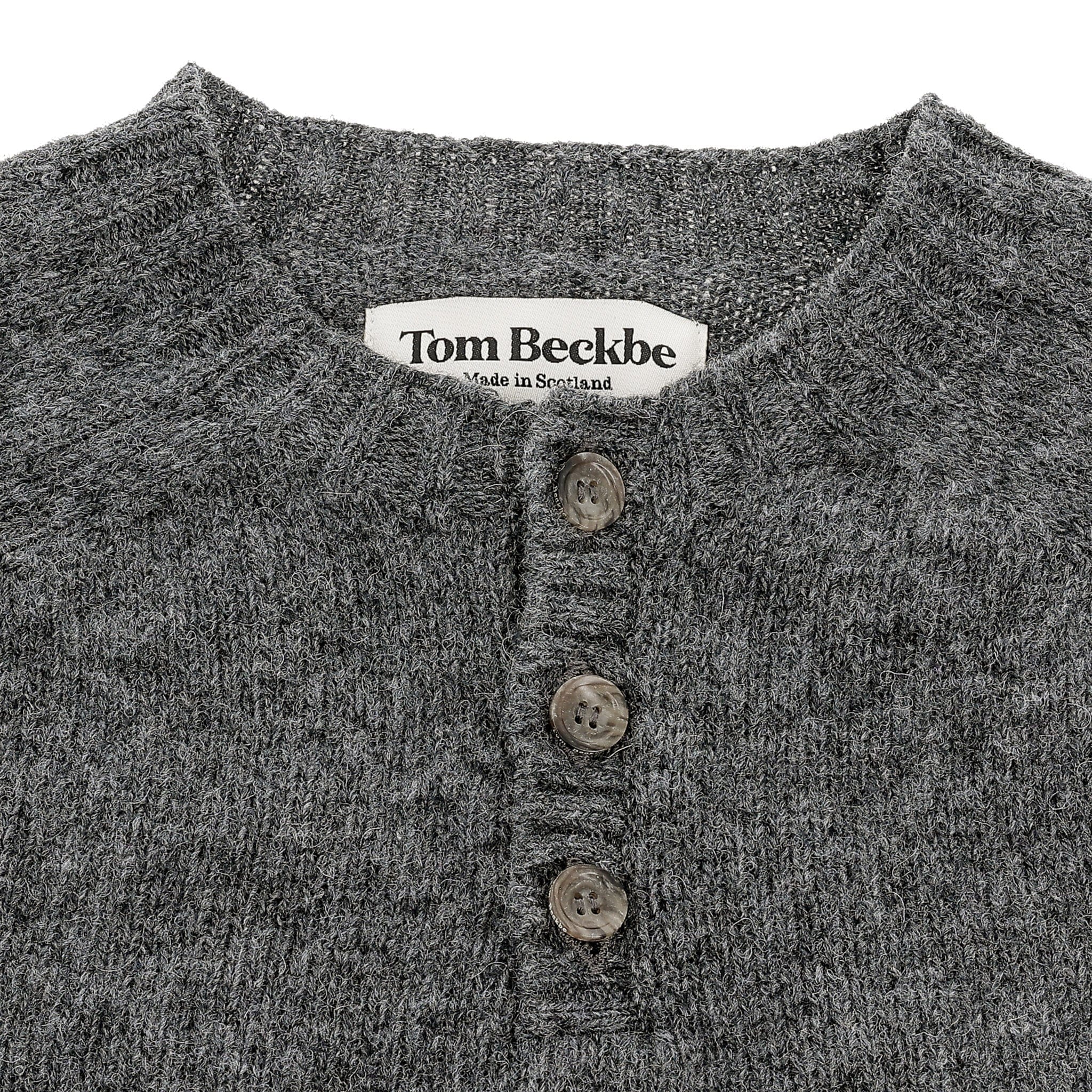 Albemarle Classic Wool Henley Sweater - Tom Beckbe