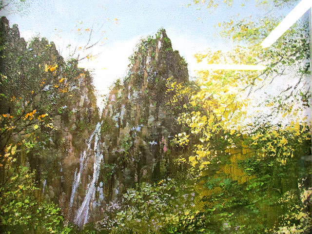 層雲峡F4 松井哲夫 作 [トミヤ郷土民芸]