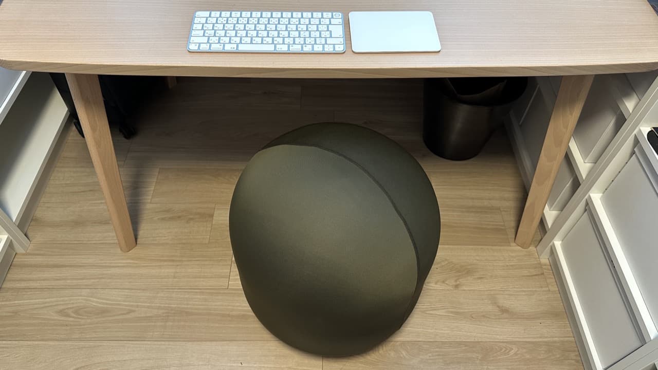 レビュー】&Medical マロウ：場所を取らないバランスボール｜ともらん！