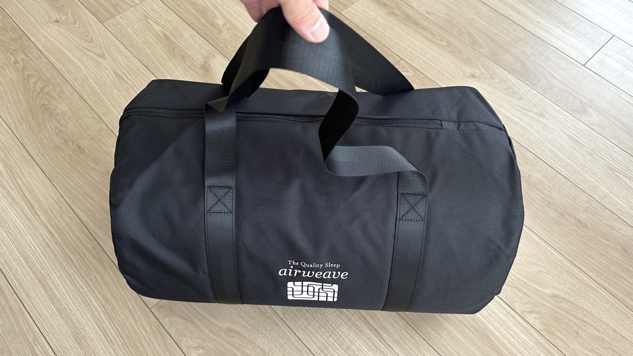 レビュー】エアウィーブ ポータブル mini：コンパクトでも快眠できる